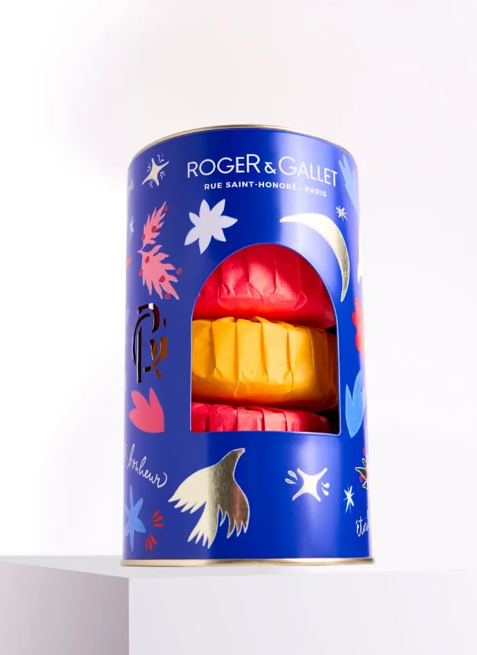 Coffret métal illustré Roger & Gallet